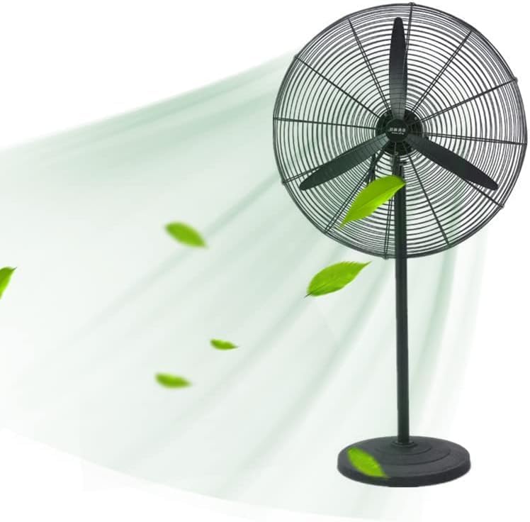 Pedestal Fan 30 Inch, Industrial Fan, Stand Fan, High Velocity Metal Stand Fan, Heavy duty Industrial Use 3 Speed with Aluminum High Speed Blades, for...