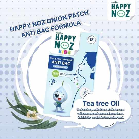 Happy Noz Anti-Bac (Blue) – Kids