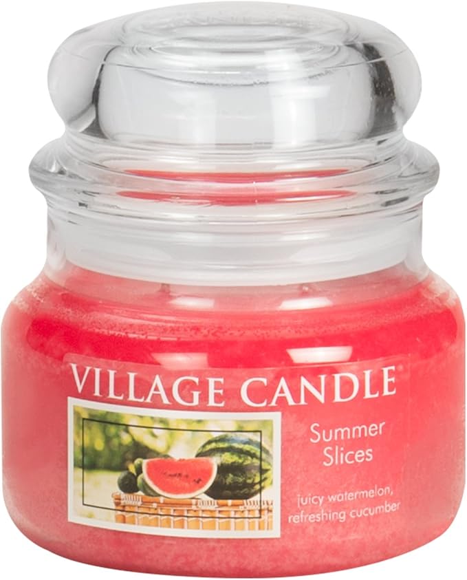 Village Candle Small Fragranced Candle Jar - 11 x 10 cm, 11 oz/701 g, Maple Butter - upto 55 hours burn time