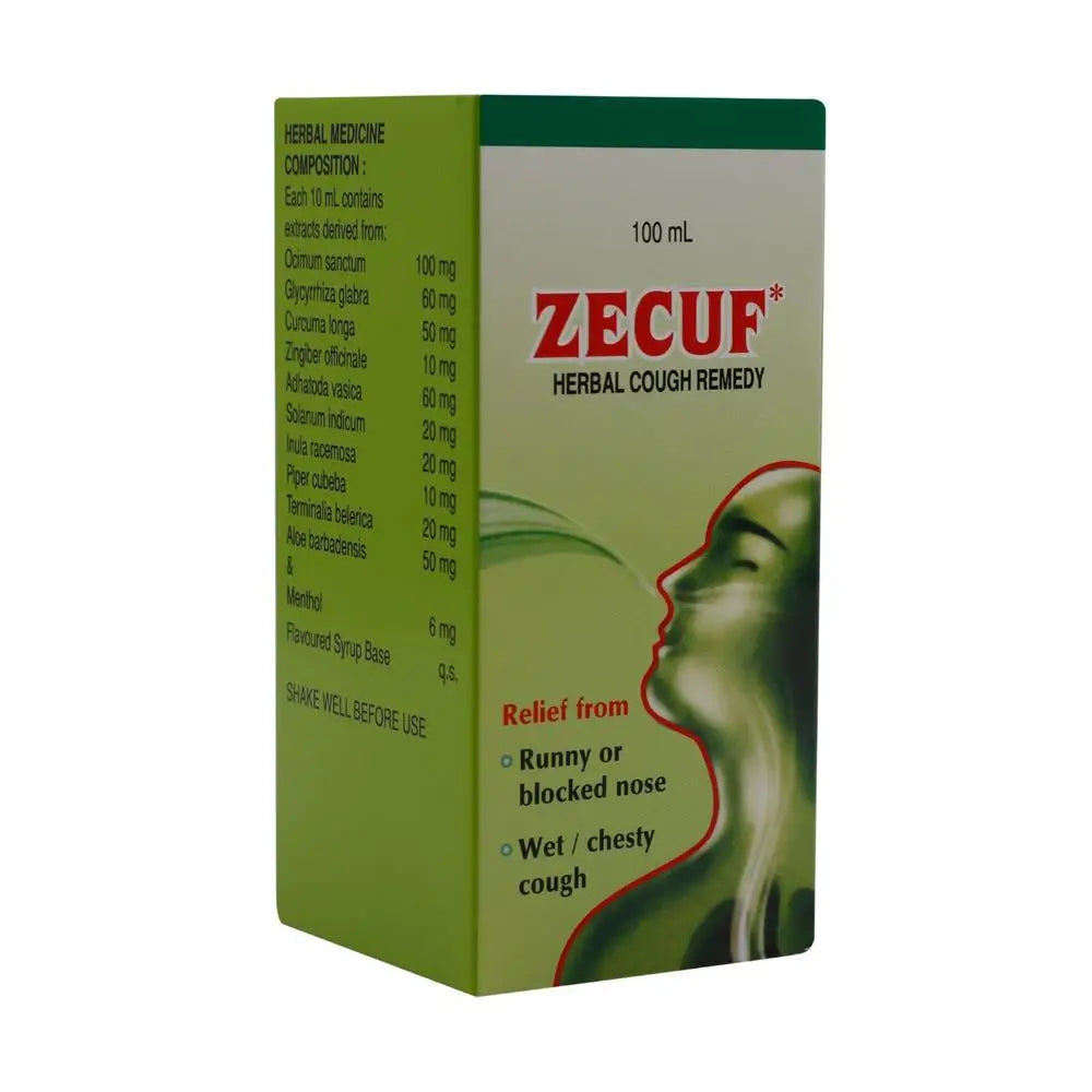 Zecuf Syrup Sugar Free 100Ml