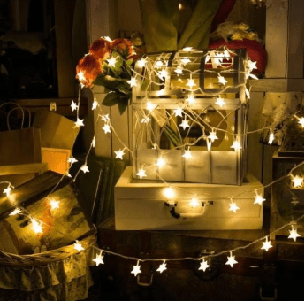 USB LED Star Light For Decoration String Twinkle Garlands 3m