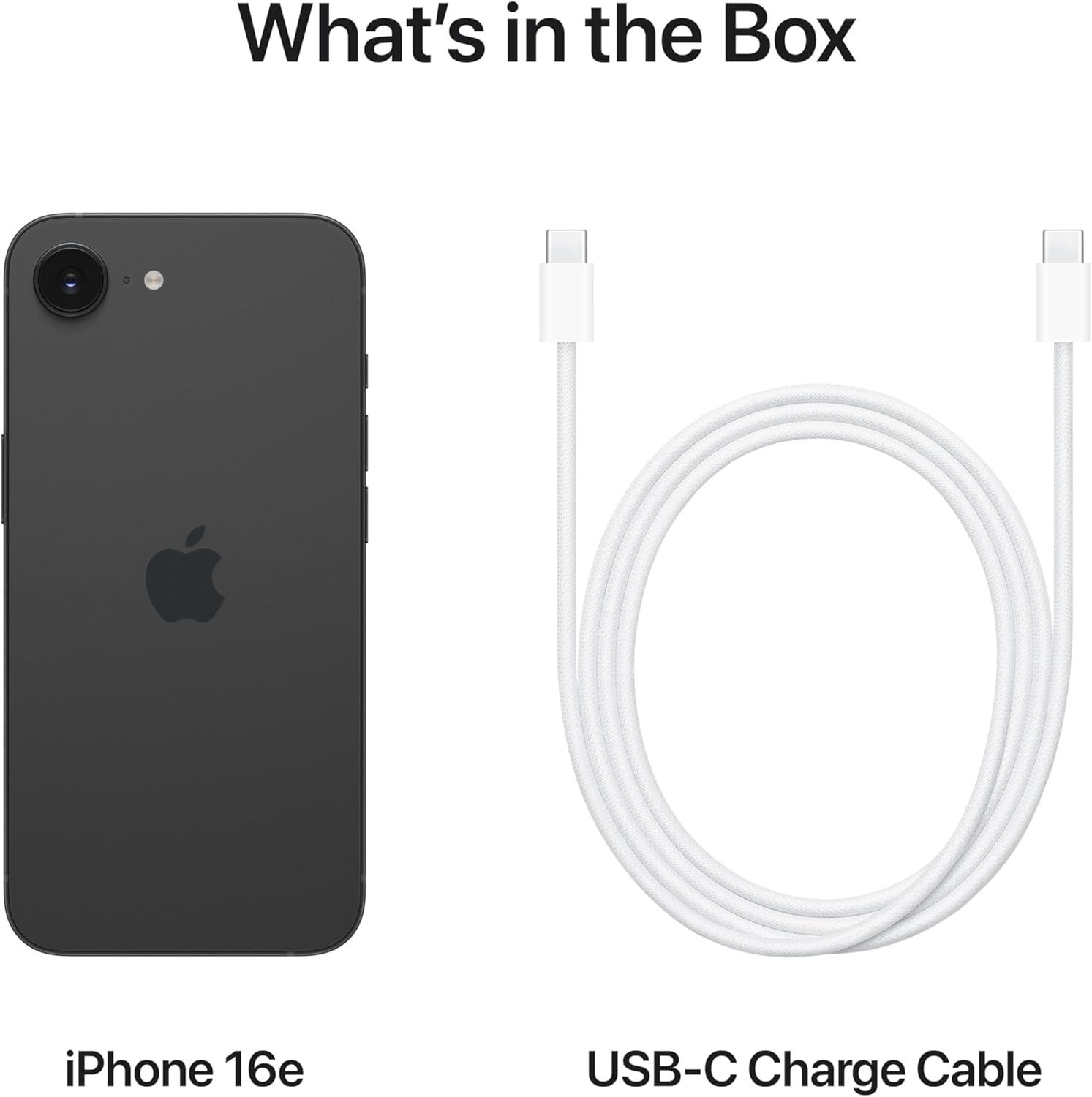 Apple iPhone 16e (128 GB) Black  - Japan Version (Open Box - Active)