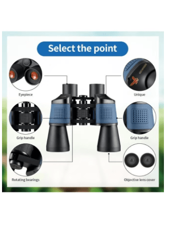 80X80 Handheld Waterproof Portable HD 3000M Telescope Suitable for Outdoor Bird Watching Travel Hunting Camping