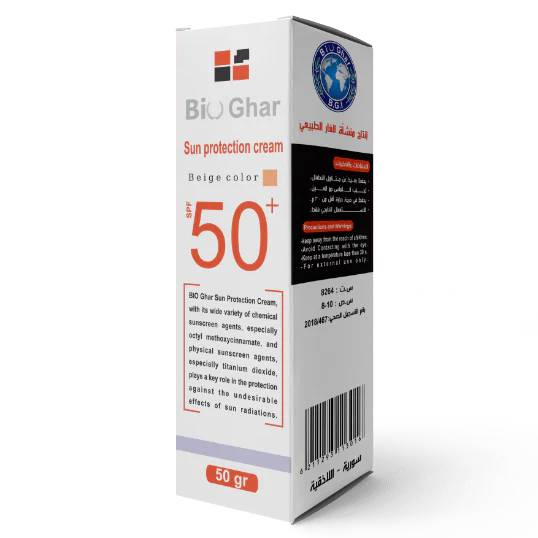 Bio Ghar Sun Protecion Cream Dark Beige Color Spf 50+ 50G