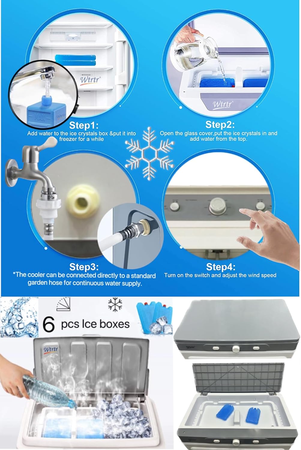 95 L big Air Cooler,650W Evaporative Air Cooler,air conditioning,K140