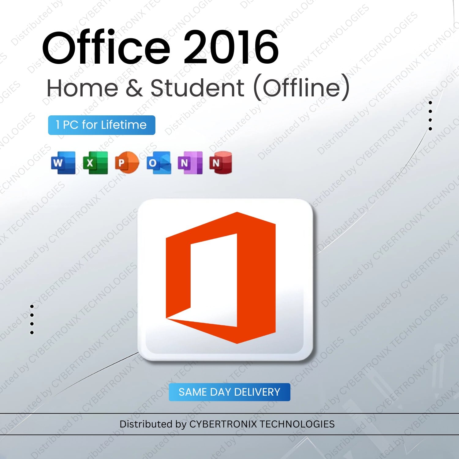 Office 2016 Home & Student ( Offline ) | 1 PC for lifetime | Windows | Digital License | SAME DAY DELIVERY