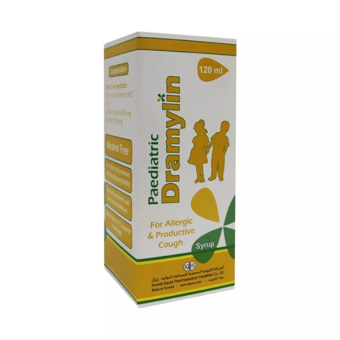 Dramylin Pedia Syrup 120Ml