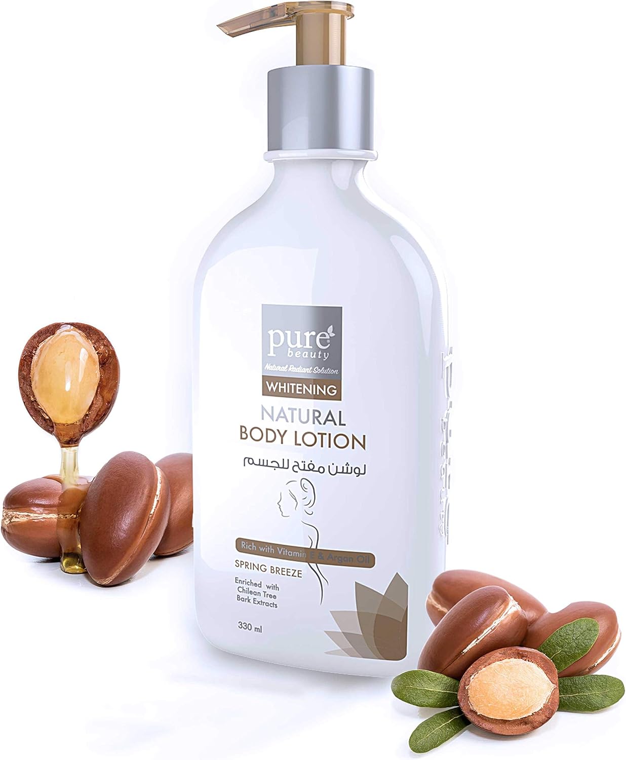 Pure Beauty Whitening Natural Body Lotion 330 Ml