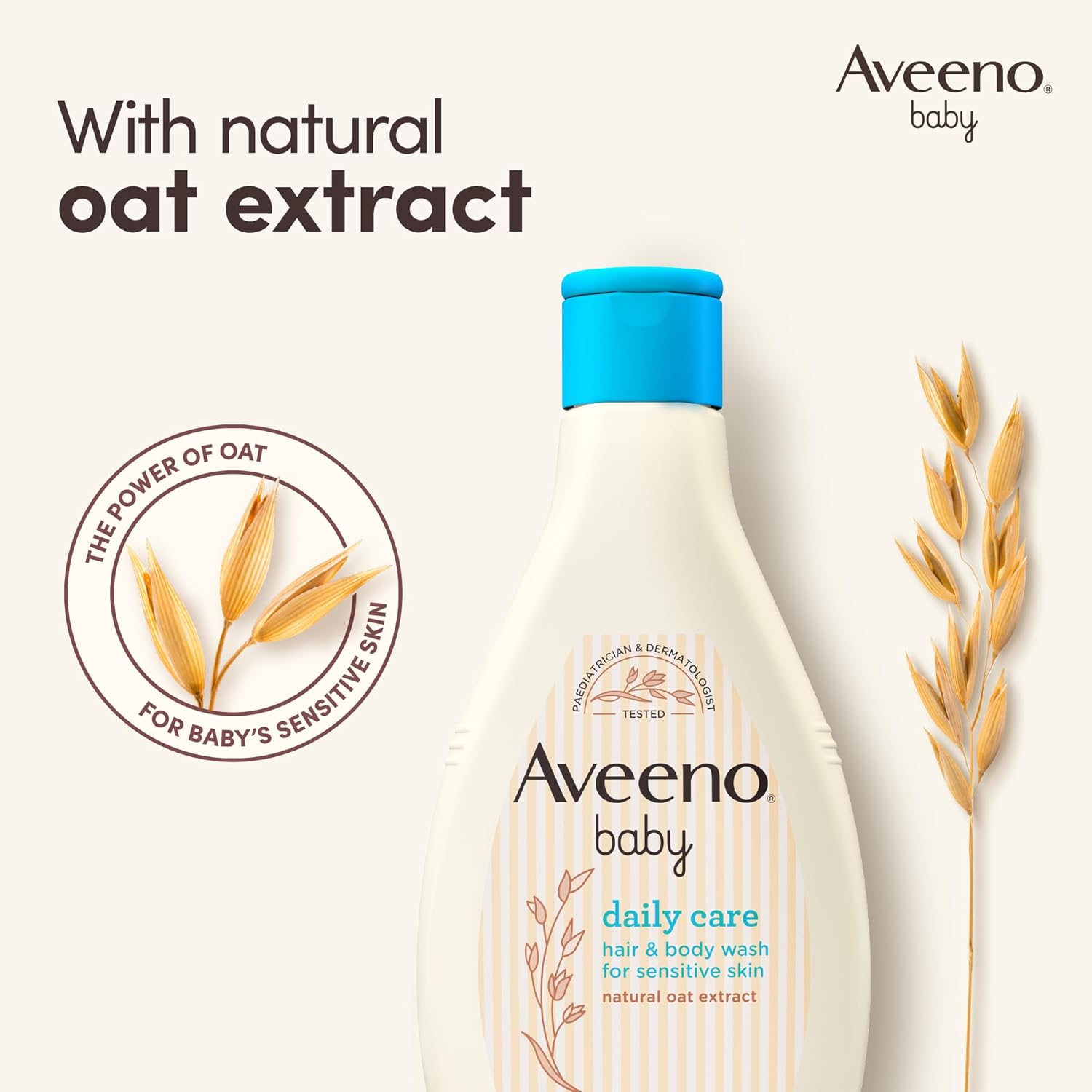 Aveeno Baby Hair & Body Wash 250 Ml