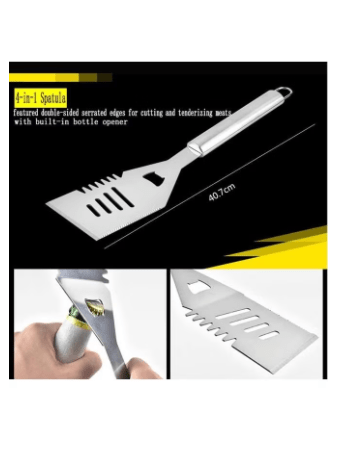 Stainless Steel BarbecueTool Set Utensils Accessories Camping Outdoor Cooking Tool Kit