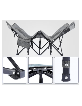 Foldable Bed for Outdoor with Portable Bag Camping Bed Lightweight Sleeping Cots for Camping