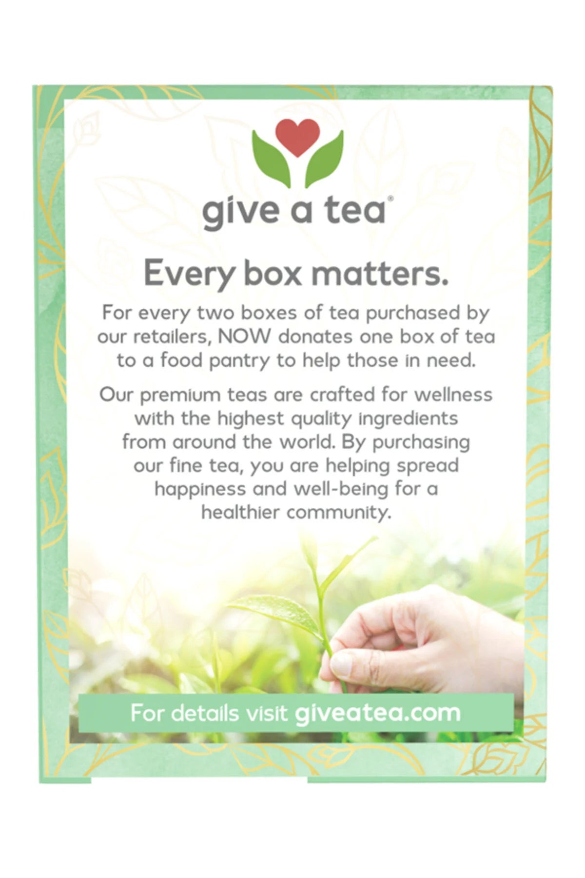 Organic Senna Mint 24 Tea Bags