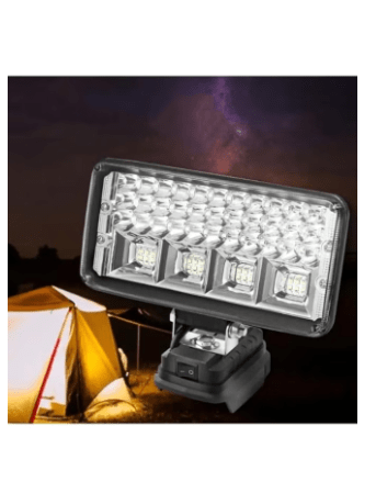 21V Multi-Functional Rechargeable Portable Flood Light for Camping and Outdoor Activities