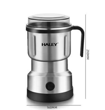 Adjustable Stainless Steel 300W Coffee Bean Grinder Electric Portable Coffee Grinder Multifunctional Mini Grinder Blender