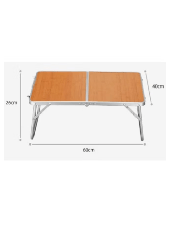 Portable Outdoor Folding Table and 2 Pieces Foldable Chair for Camping Hiking Fishing Picnic