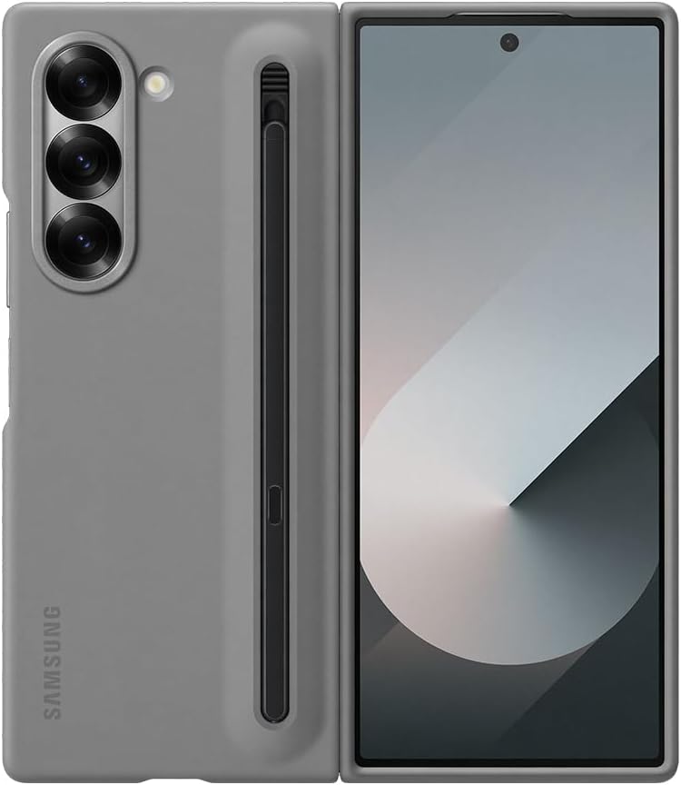 Samsung Galaxy Z Fold6 Silm S Pen Grip Case, Gray