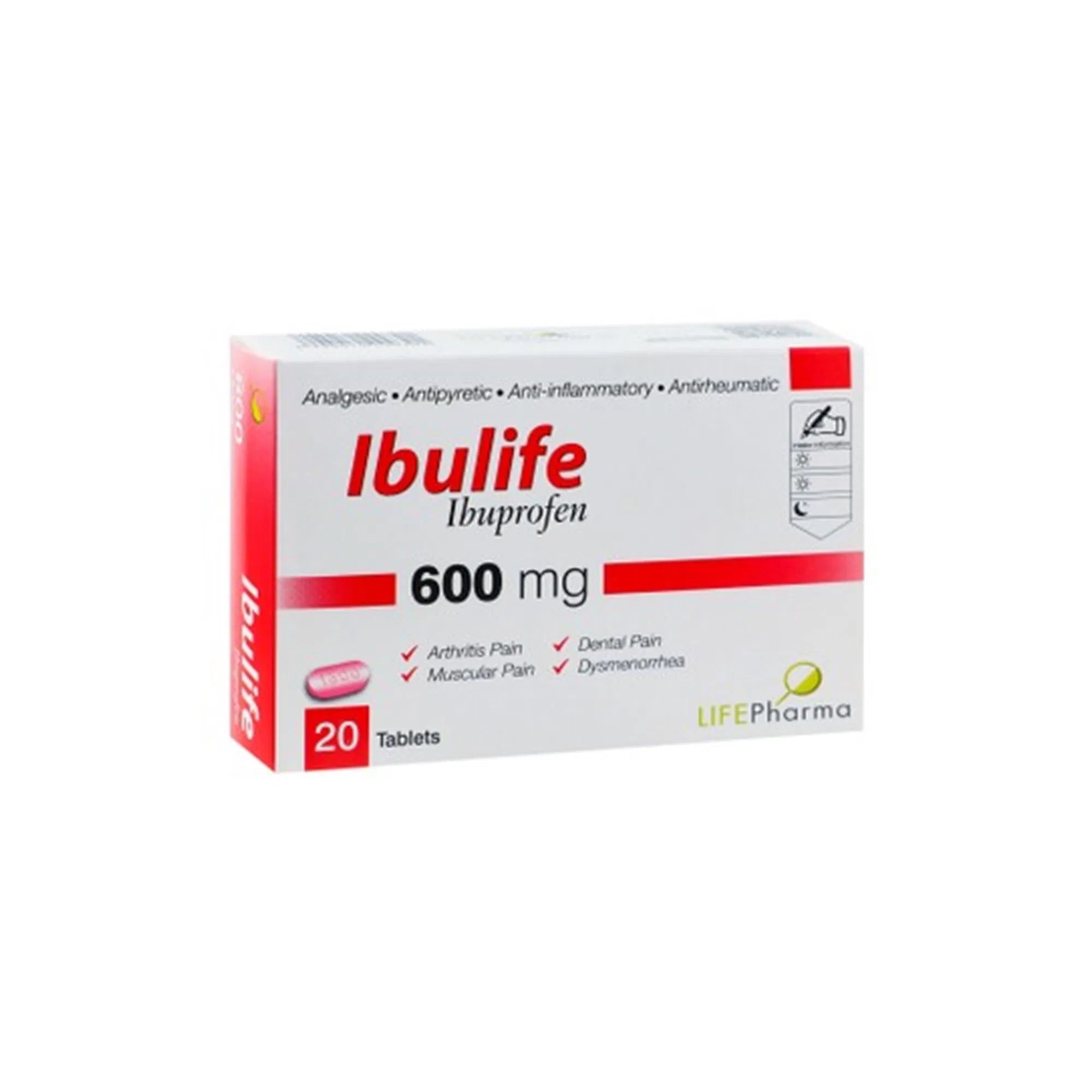 Ibulife 600 Mg Tab 20S