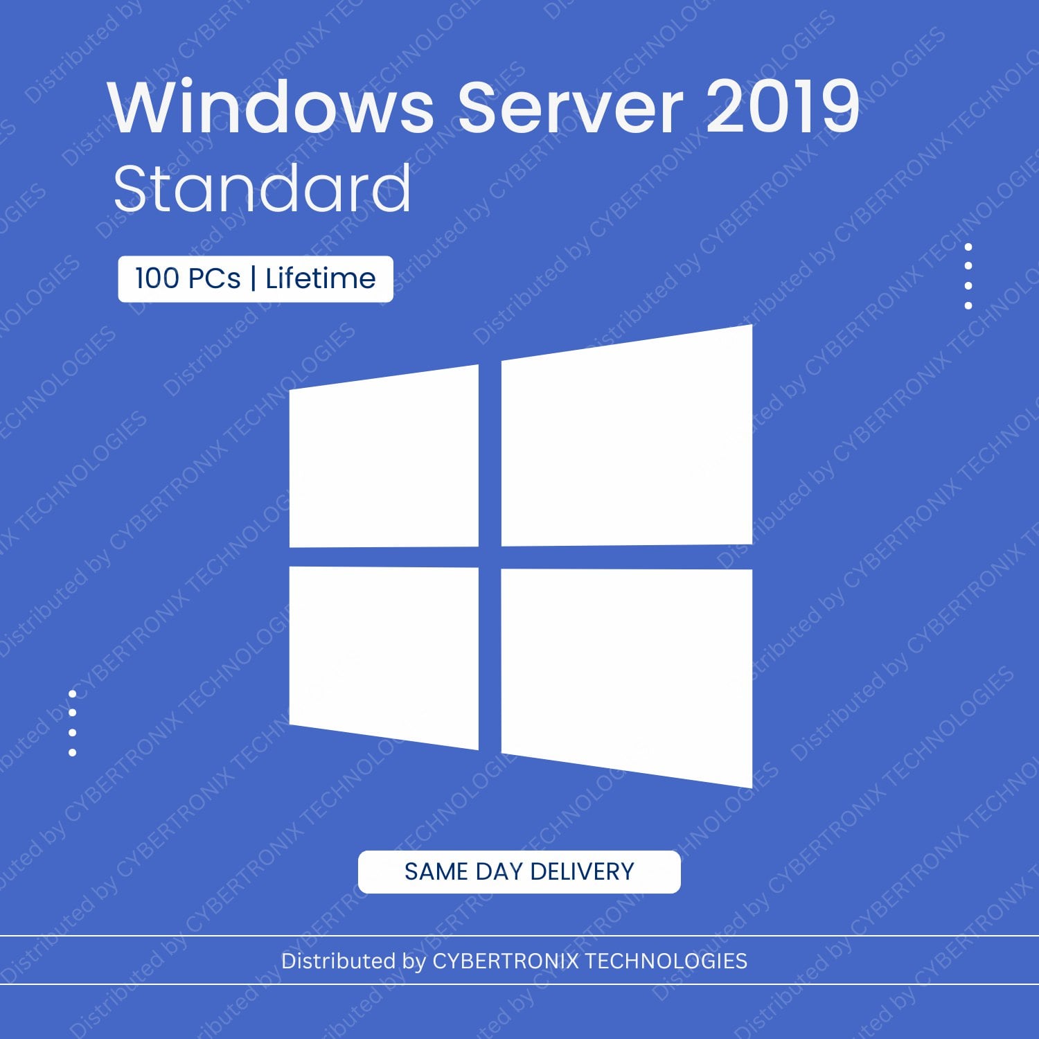 Microsoft Windows Server 2019 Standard | 100 PC License | Digital License | SAME DAY DELIVERY