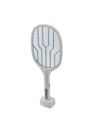 Electric Mosquito Swatter Racket with UV Light, USB Rechargeable Bug Zapper Fly Killer for Indoor and Outdoor