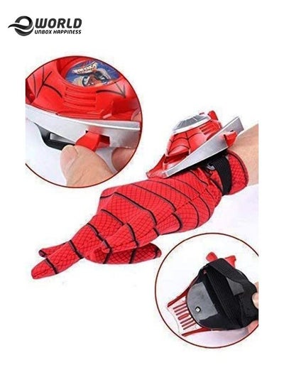 Spider-Man Gloves with Wrist Ejection Disc Launcher for Kids