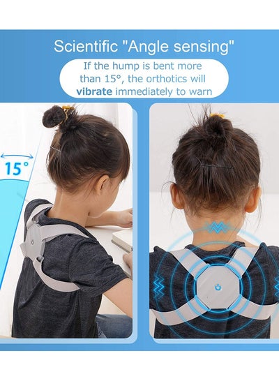 Smart Posture Corrector Belt with Intelligent Sensor Vibration Reminder Back Braces for Men Women