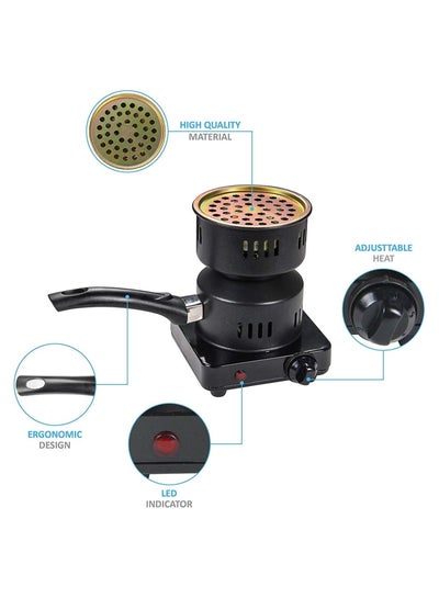 Portable Electric Coil Stove Burner Hot Plate with Electromagnetic Induction Coil