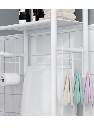 3-Tier Shelf Over The Toilet Bathroom Storage Organizer Rack Adjustable Height