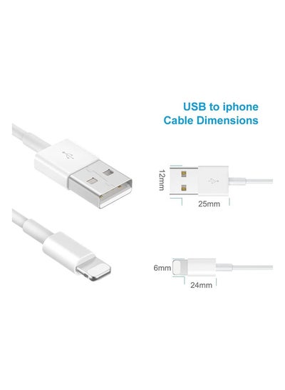 USB Charger Adapter Plug For iPhone iPad and iPod