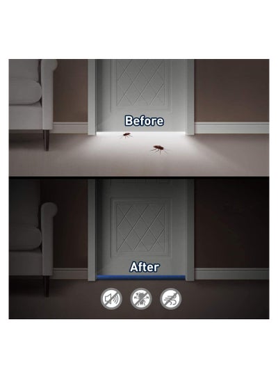 Door Draft Stopper, Sound and Air Blocker Bottom Doorway Guard to Reduce Noise and keep Ideal Room Temperature