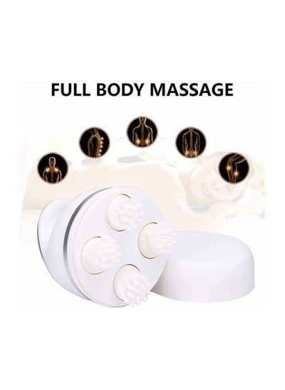 3D Electric Kneading Therapy Massager for shoulders abdomen and Back, with 4 massaging head