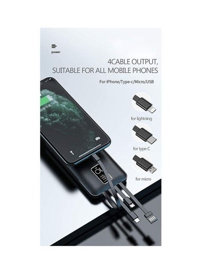 YXD-A63 Aviation Standard Power Bank 10000mAh Quick Charge 4in1+USB with Overchange Protection 2.1A Input/Output