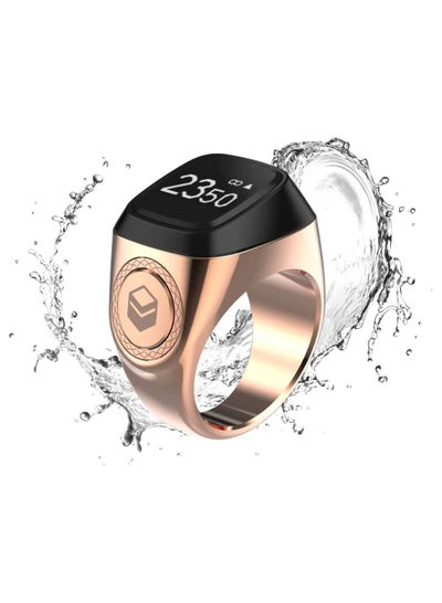 Digital Bluetooth Smart Zikr Tasbih Ring Prayer Reminder with OLED Display