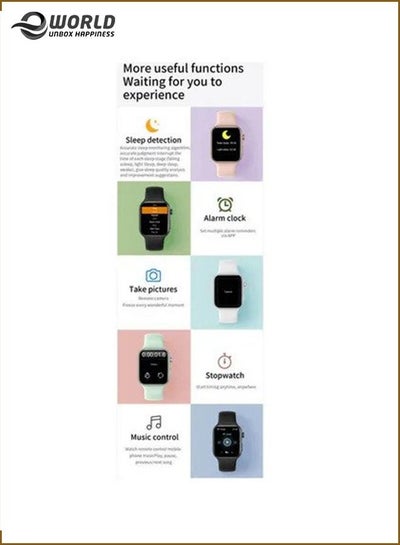 Latest Series 7 Smart Watch Waterproof I68 Fitness Tracker Heart Rate Monitor Blood SPO2