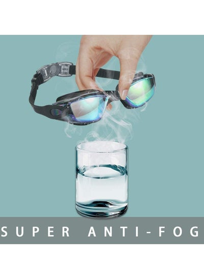 Anti-Fog and No Leaking Swimming Glasses with UV Resistant for Men and Women