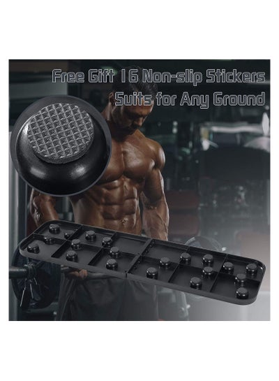 9 in 1 Multifunctional Foldable Fitness Pushup Board with Two Handles for Indoor and Outdoor Training