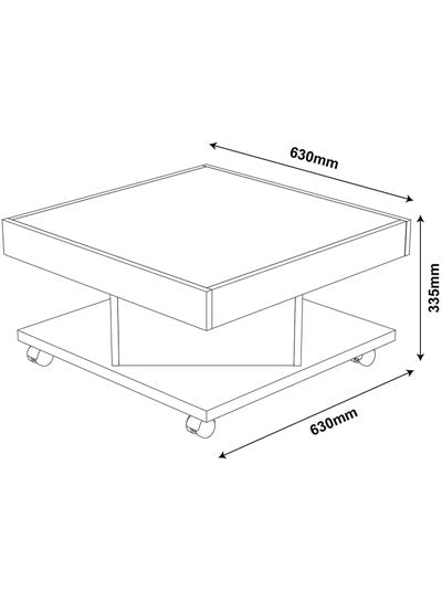 Modern Design Living Room Furniture Coffee Center Main Table for Home Office Wood