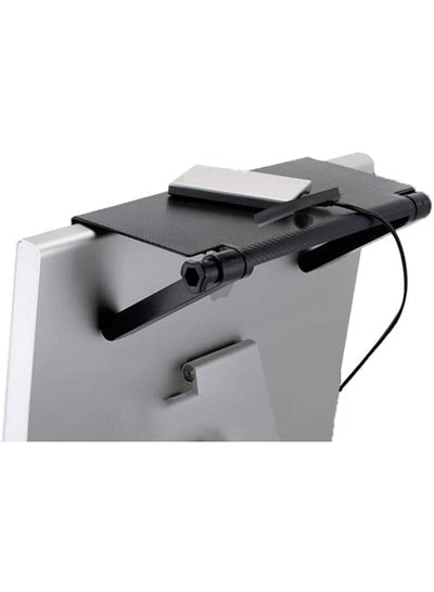 Portable Top TV Screen Shelf Caddy Holder Adjustable Rack Foldable Monitor Mount Organizer Stand Bracket for Computer