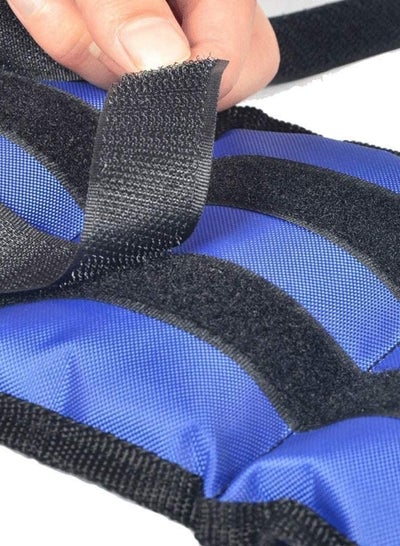 Pair of Adjustable Ankle Wrist Weights Comfortable Strap Set for Fitness Training and Strength Exercise Home Gym Workout, Running, Men/Women