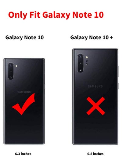 غطاء واقٍ للهاتف المحمول، جراب من السيليكون المقاوم للصدمات لهاتف Samsung Galaxy Note 10