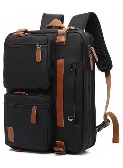 Multifunctional Convertible Backpack Laptop Case and Business Briefcase Travelling Bag