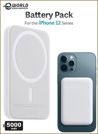 Magnetic Battery Pack Wireless Power Bank PD Fast Charging Attachable External Charger for iPhone 12 Pro Max and Mini