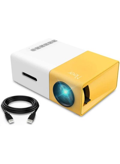 1080p HD USB HDMI Input Portable Mini LED Projector for Kids Indoor and Outdoor
