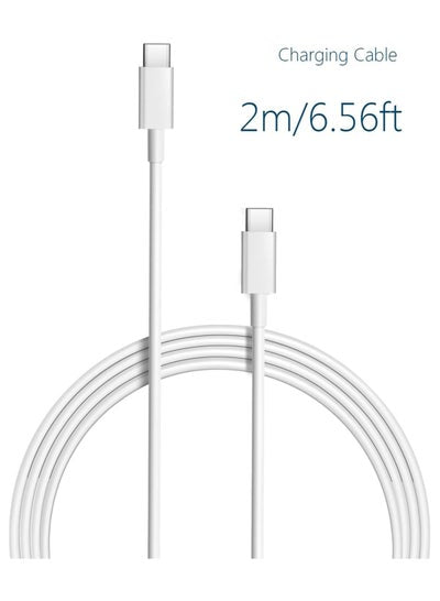 87W USB Type-C PD Adapter Fast Charger Cable Compatible with Apple Macbook Pro 13
