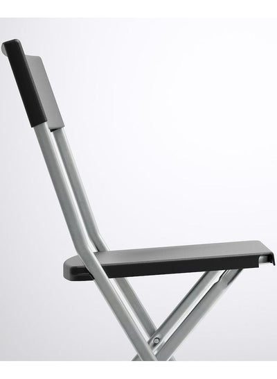 Foldable Living Room Single Chair for Home and Office Indoor Stainless Steel and Plastic