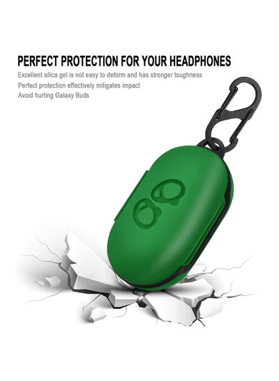 Protective Silicone Cover for Galaxy Buds Plus Case Green