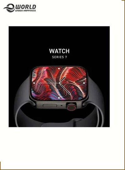 Latest Series 7 Smart Watch Waterproof I68 Fitness Tracker Heart Rate Monitor Blood SPO2 Health Tracking Device SNS Notifications Compatible with iOS and Andriod