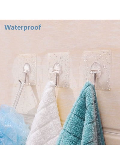 12-Piece Stainless Steel Self-Adhesive Wall Hook