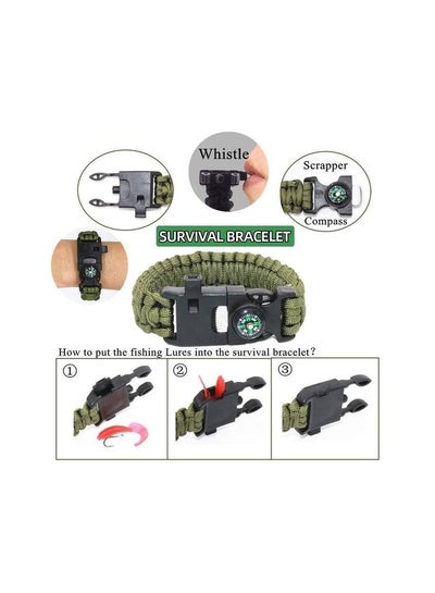 New Survival Gear Kits for Outdoor Emergency SOS Tools for Trip Cars Hiking and Camping