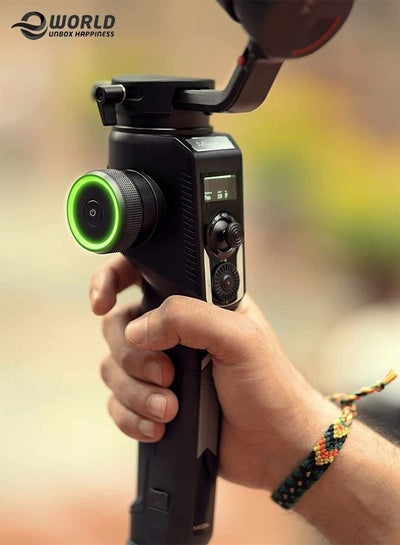 3-Axis Gimbal Stabilizer for Smartphone Vlog Youtuber Live Video Record with selfie stick Sport Inception Mode Face Object Tracking Motion Time-Lapse.