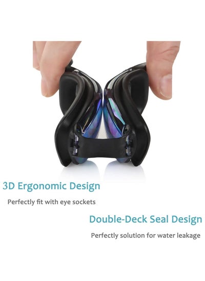 Anti-Fog and No Leaking Swimming Glasses with UV Resistant for Men and Women